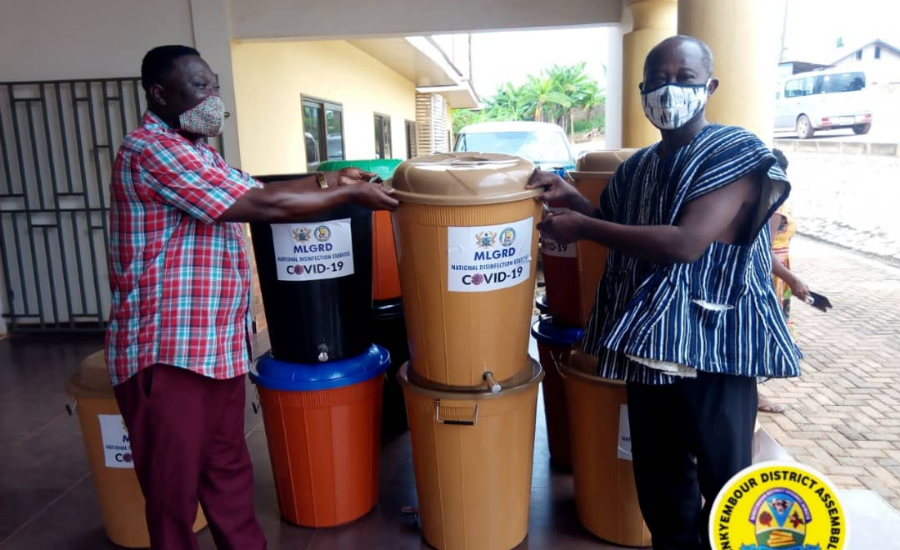 donation of veronica buckets DENKYEMBOUR